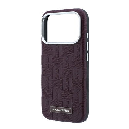 Funda Karl Lagerfeld Original iPhone 18 Pro Vino