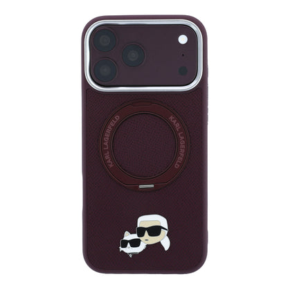 Funda Karl Lagerfeld Original iPhone 18 Pro Soporte Vino