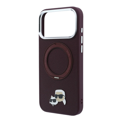 Funda Karl Lagerfeld Original iPhone 18 Pro Max Vino
