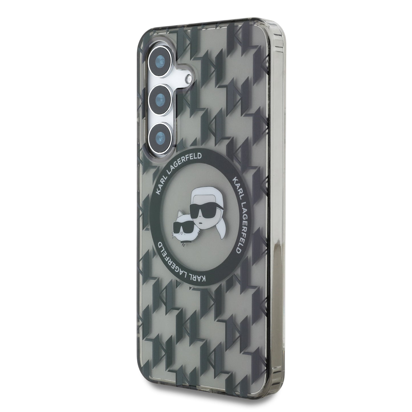 Case Karl Monograma K&C Samsung S25 Negro | Protección y estilo exclusivo