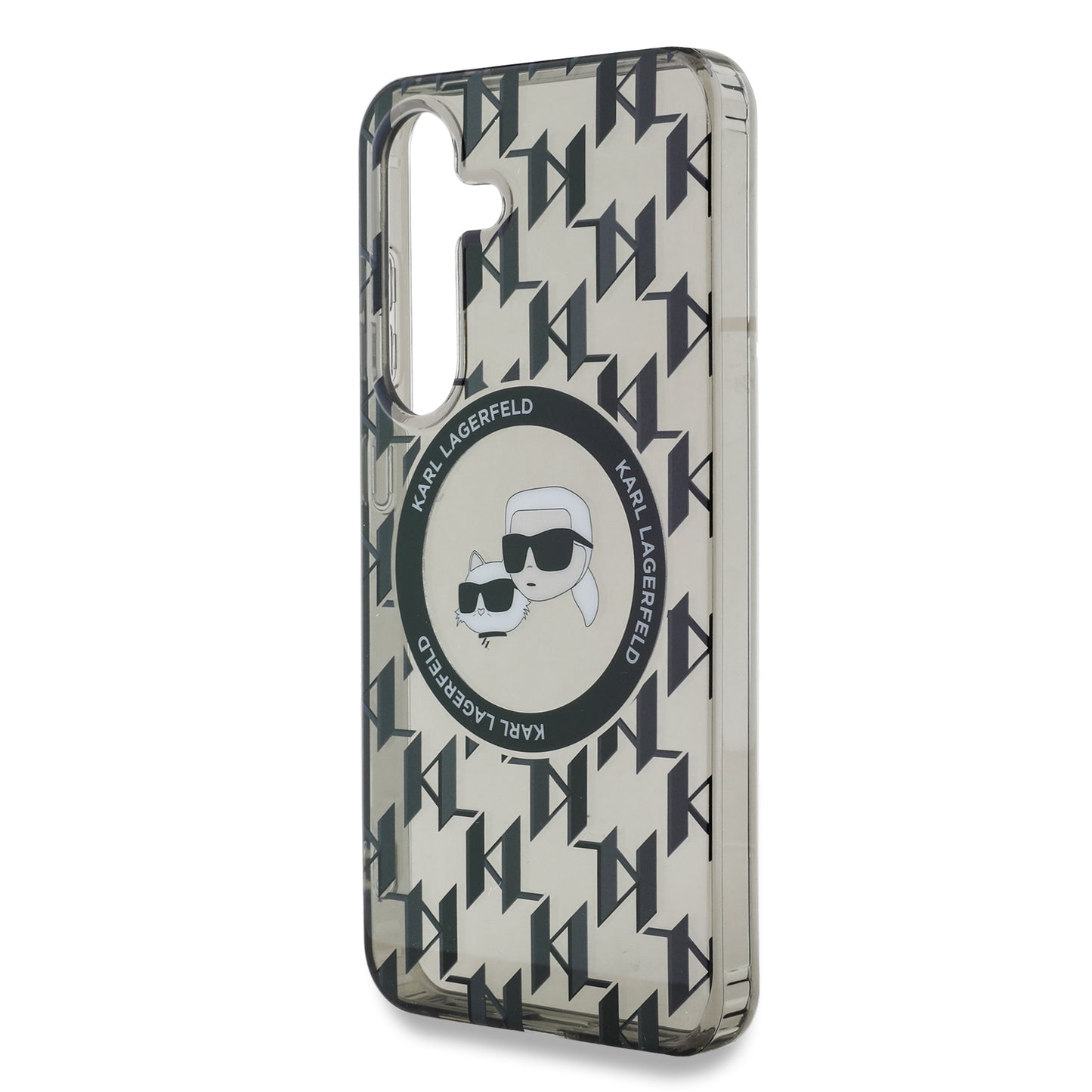 Case Karl Monograma K&C Samsung S25 Negro | Protección y estilo exclusivo