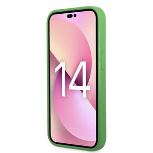 Case/Funda Lacoste Diseño Iconic Petit Color Verde para iPhone 14 Plus