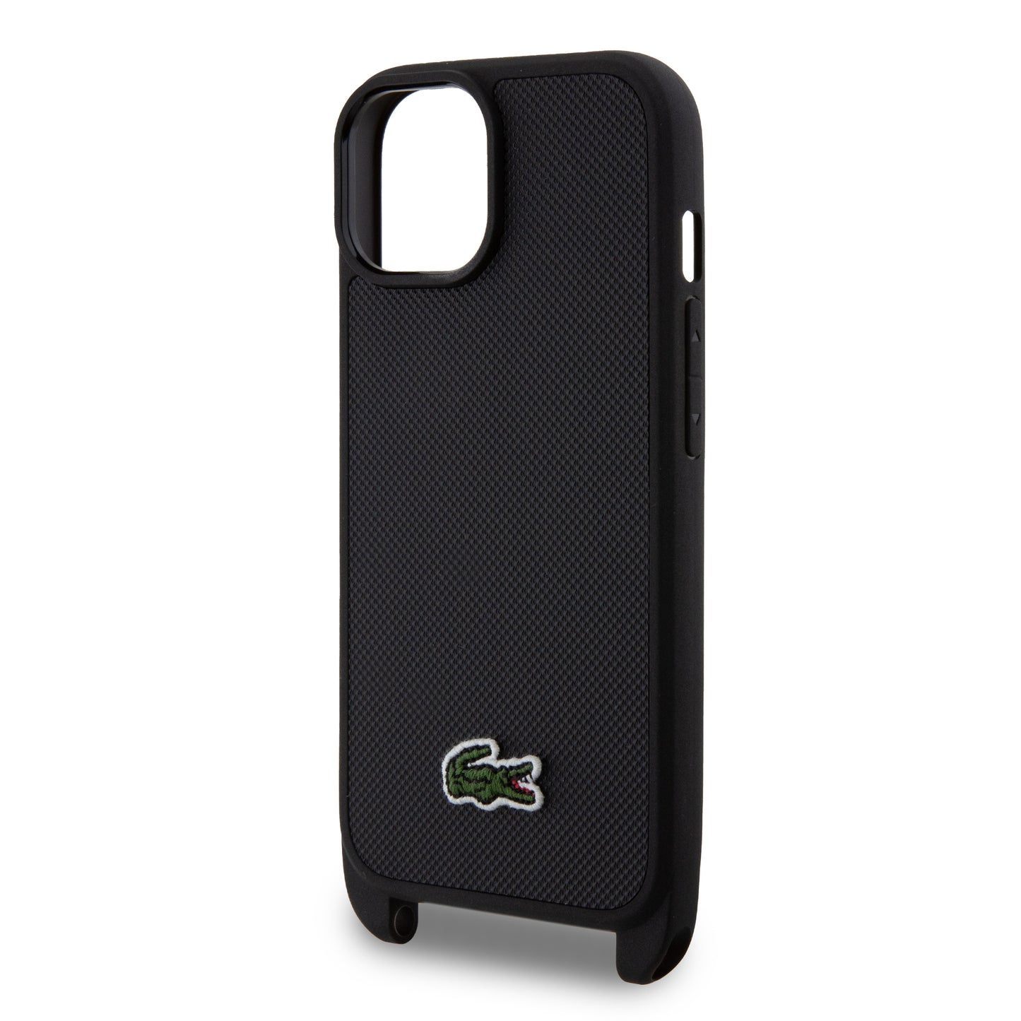 Case Lacoste Logo Bordado con Correa iPhone 15