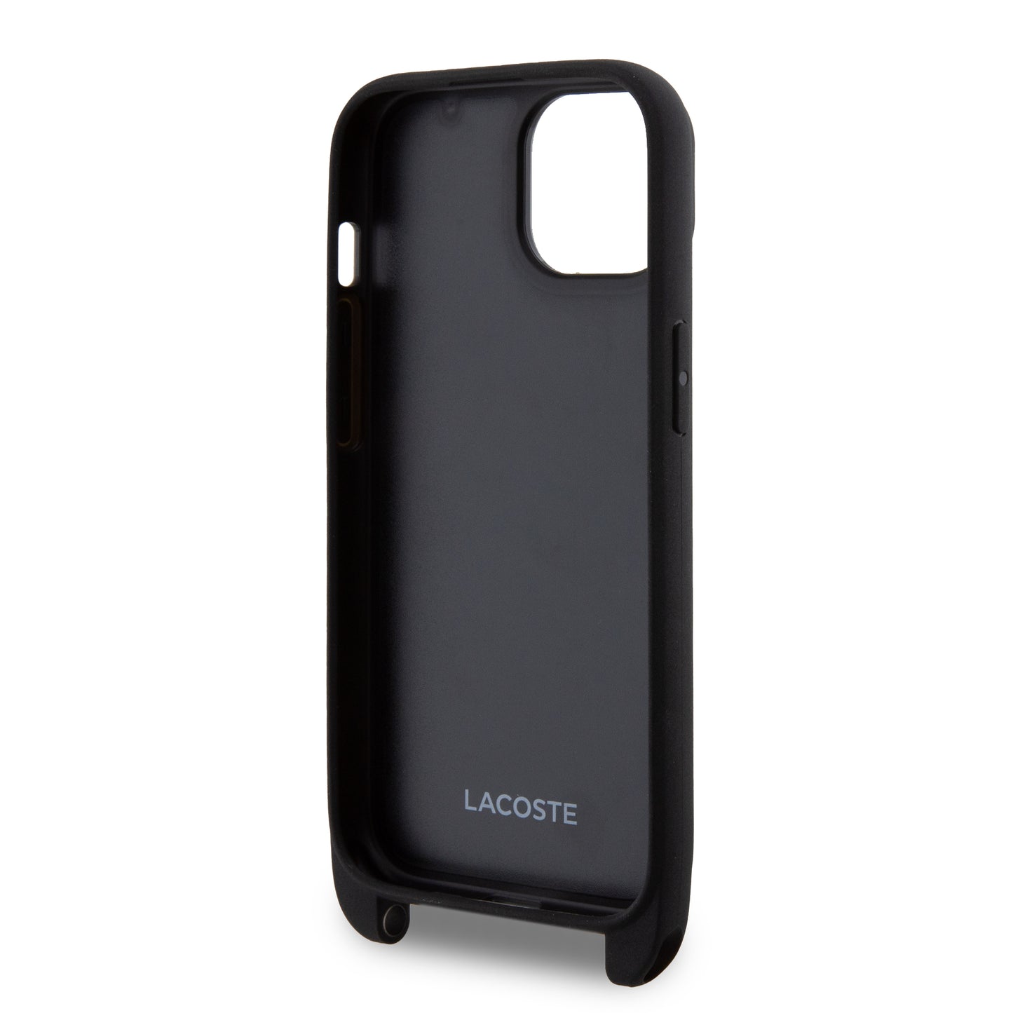 Case Lacoste Logo Bordado con Correa iPhone 15