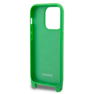 Case Lacoste Logo Bordado con Correa iPhone 15 Pro