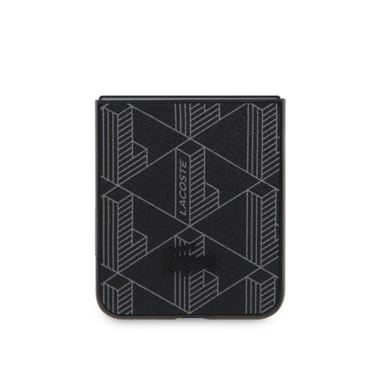 Case Lacoste Diseño Mono Black Z Flip 5