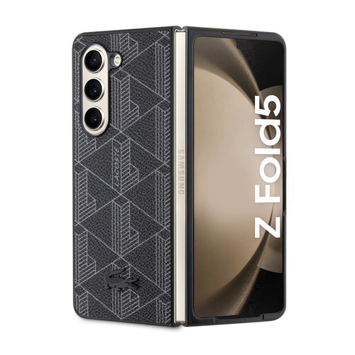 Case Lacoste Diseño Mono Black Z Fold 5