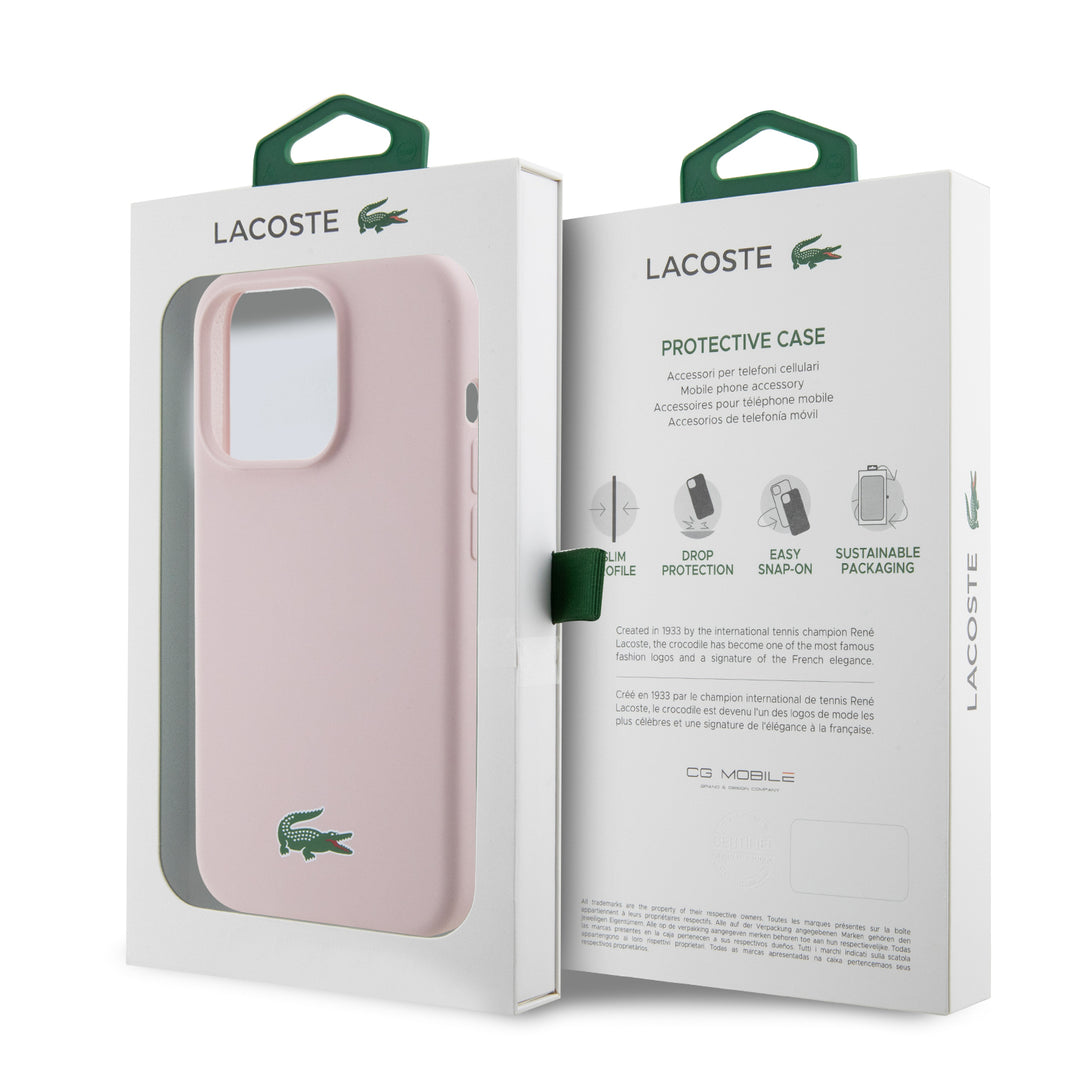 Funda Lacoste Logo Tradicional con Magsafe iPhone 15 Pro Max
