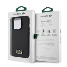 Cargar imagen en el visor de la galería, Case Lacoste Logo Bordado con Magsafe iPhone 15 Pro Max