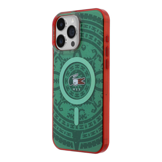 Funda Lacoste Original iPhone 16 Pro Max MagSafe Verde