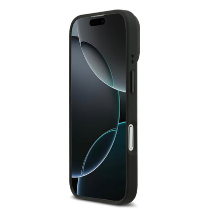 Funda Lacoste MagSafe con Soporte Integrado "The Blend" para iPhone 17 - Case Original Negro de Lujo