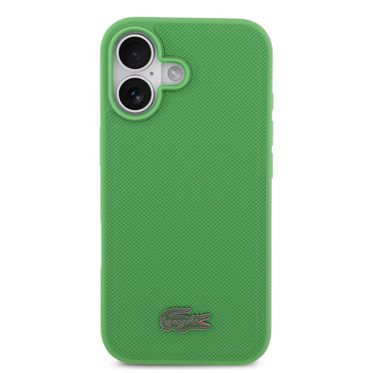 [PRE-VENTA] Case Lacoste Iconic Petit Piqué Verde Estragón para iPhone 17