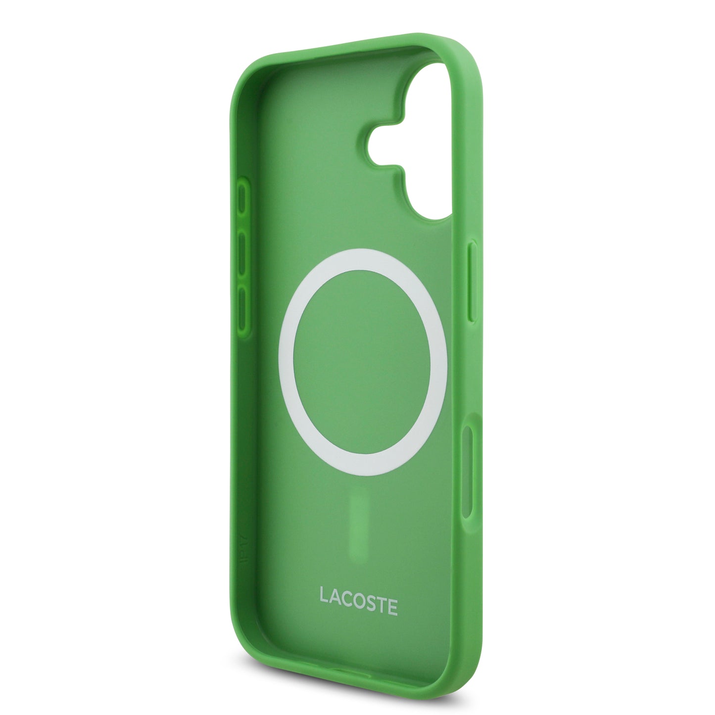 [PRE-VENTA] Case Lacoste Iconic Petit Piqué Verde Estragón para iPhone 17
