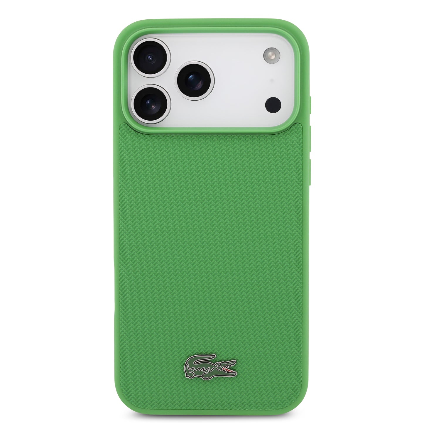 [PRE-VENTA] Case Lacoste Iconic Petit Piqué Verde Estragón para iPhone 17 Pro Max