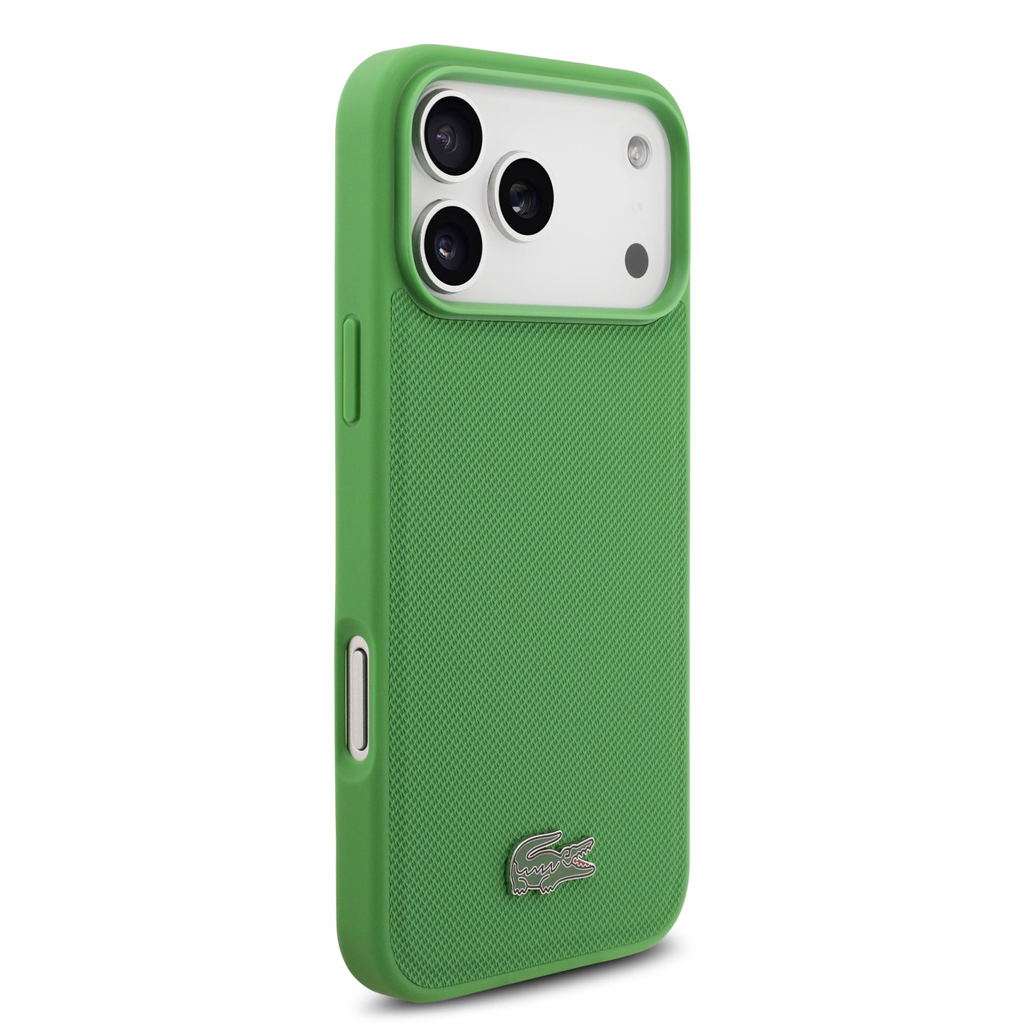 [PRE-VENTA] Case Lacoste Iconic Petit Piqué Verde Estragón para iPhone 17 Pro Max