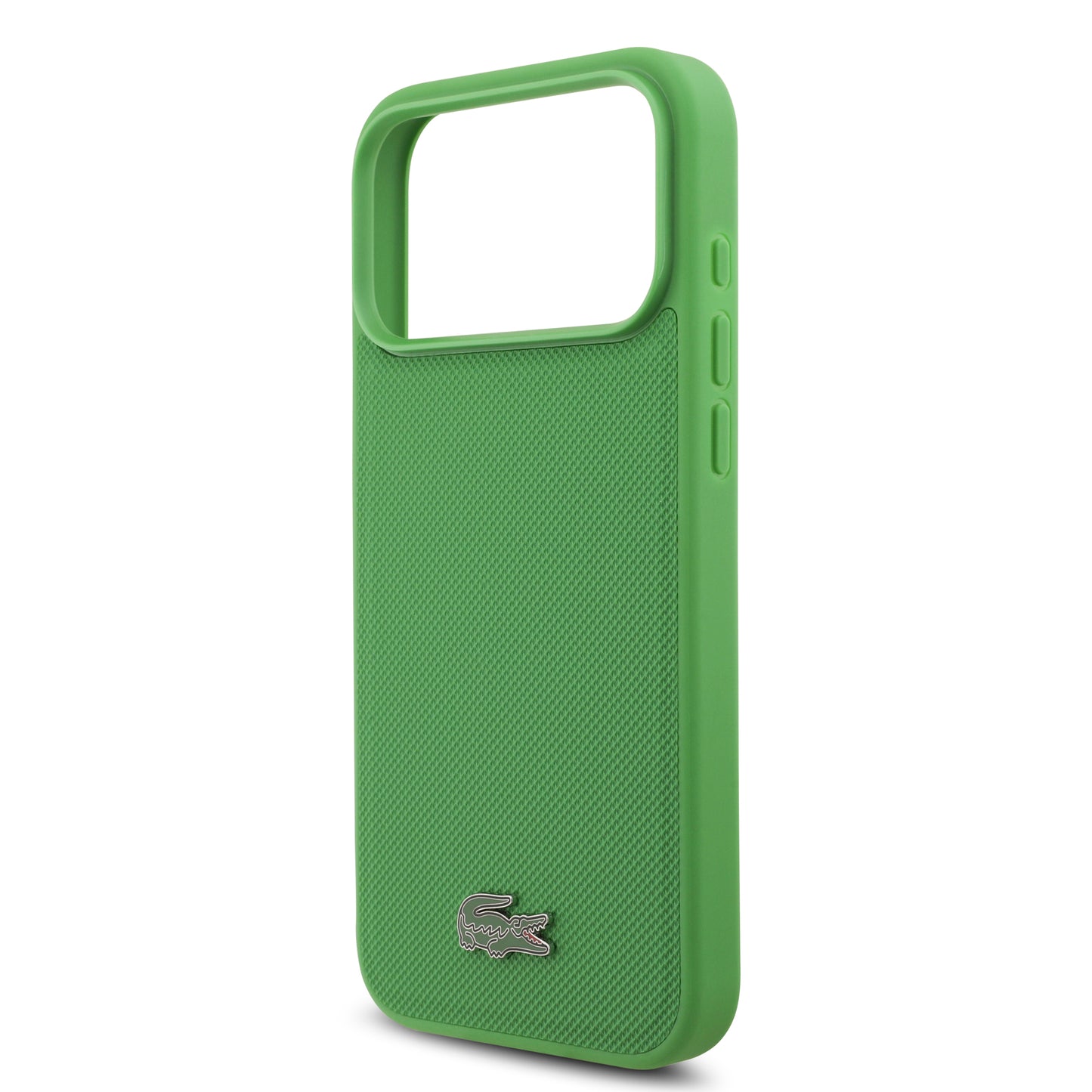 [PRE-VENTA] Case Lacoste Iconic Petit Piqué Verde Estragón para iPhone 17 Pro Max