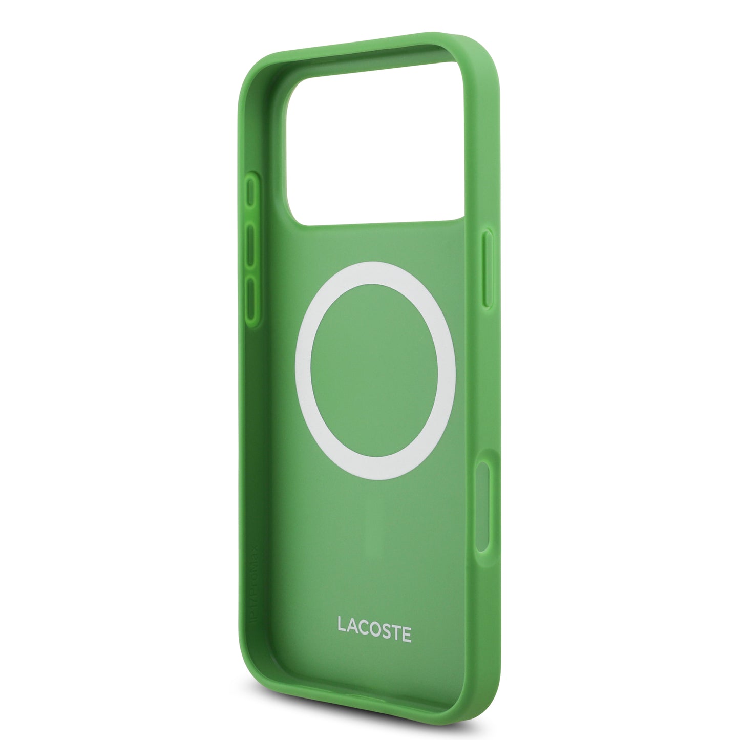 [PRE-VENTA] Case Lacoste Iconic Petit Piqué Verde Estragón para iPhone 17 Pro