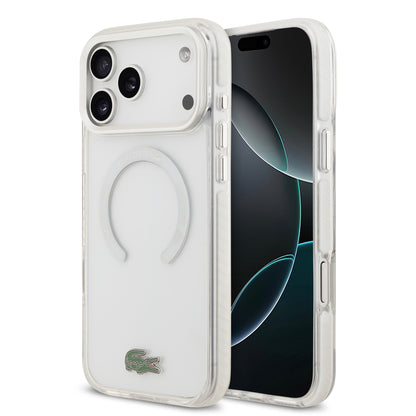 Funda Transparente Antigolpes para iPhone 17 Pro – Shockproof TPU + PC Acabado Frosted