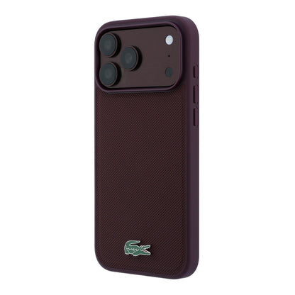 Funda Lacoste Original iPhone 18 Pro Max MagSafe Vino