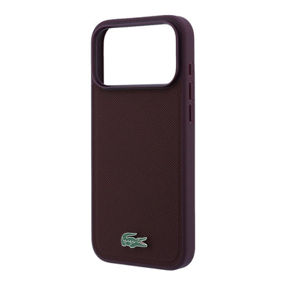 Funda Lacoste Original iPhone 18 Pro Max MagSafe Vino