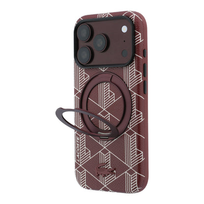 Funda Lacoste Original iPhone 18 Pro Max Soporte Vino