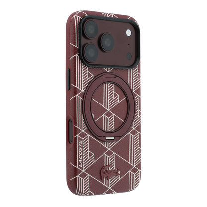 Funda Lacoste Original iPhone 18 Pro Max Soporte Vino