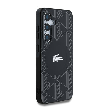 Case Lacoste Monograma Samsung S25 NEGRO | Estilo y Protección Exclusiva