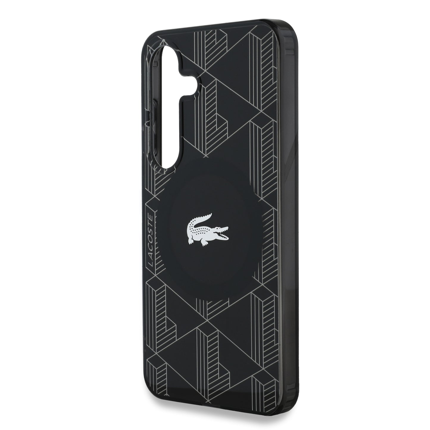 Case Lacoste Monograma Samsung S25 NEGRO | Estilo y Protección Exclusiva