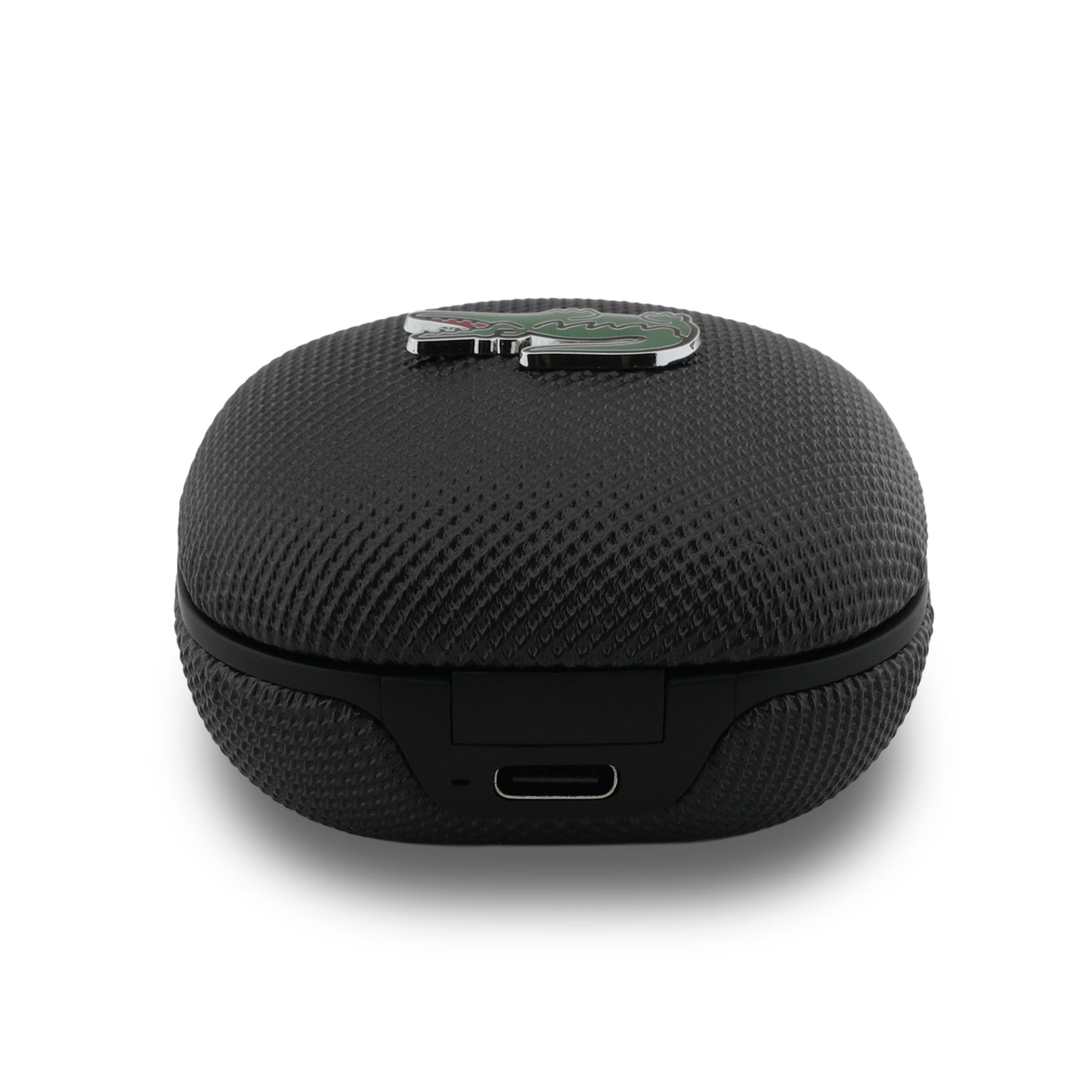 Auriculares Lacoste TWS Inalámbricos con Logo Metálico Negro | Audio Premium