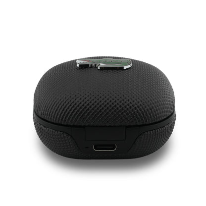 Auriculares Lacoste TWS Inalámbricos con Logo Metálico Negro | Audio Premium