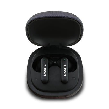 Auriculares Lacoste TWS Inalámbricos con Logo Metálico Azul | Audio Premium