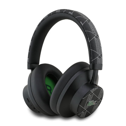 Auriculares Lacoste Diadema Bluetooth con Monograma Negro | Audio Premium Inalámbrico