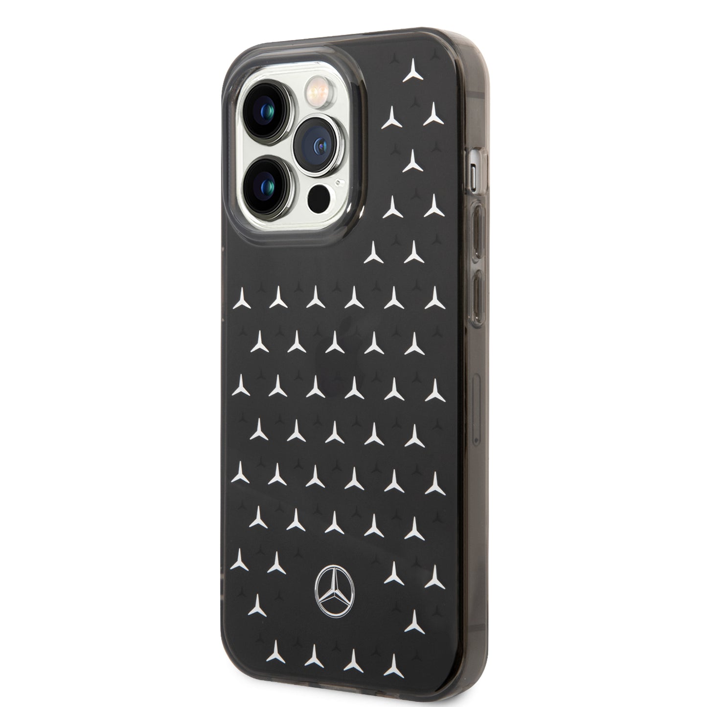 Funda Mercedes-Benz Negra con Estrella Plata para iPhone 14 Pro | Original