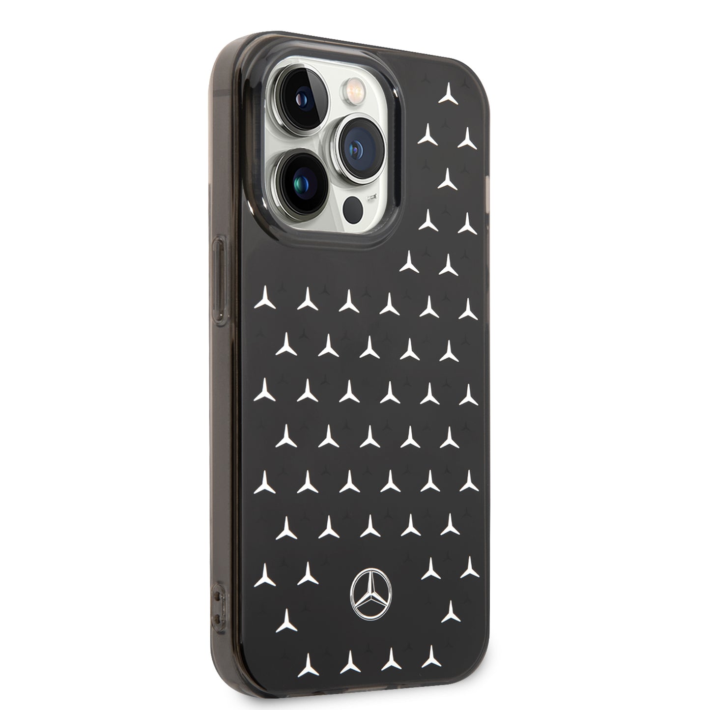 Funda Mercedes-Benz Negra con Estrella Plata para iPhone 14 Pro | Original