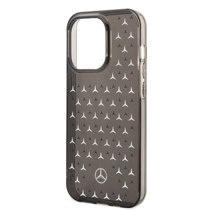 Funda Mercedes-Benz Negra con Estrella Plata para iPhone 14 Pro | Original