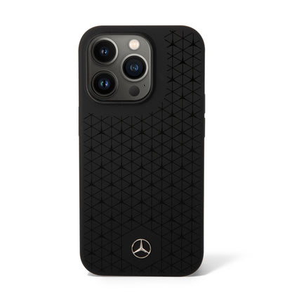 Case/Funda Mercedes Benz Diseño Logo Fusion para iPhone 14 Pro