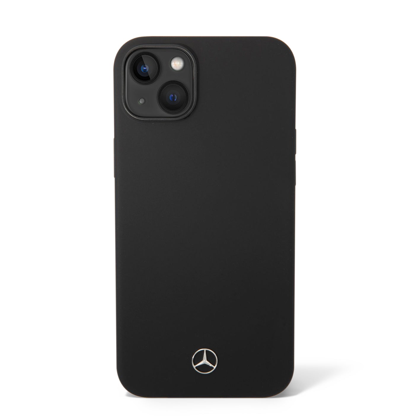 Funda Mercedes-Benz de Silicón Negra para iPhone 14 Plus | Original