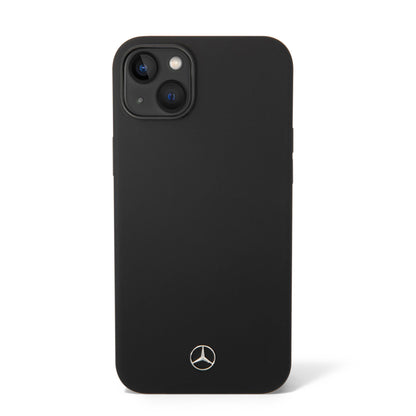 Funda Mercedes-Benz de Silicón Negra para iPhone 14 Plus | Original