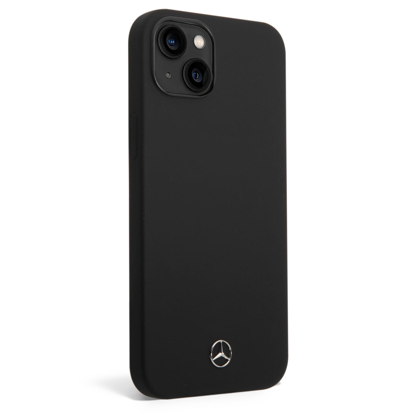 Funda Mercedes-Benz de Silicón Negra para iPhone 14 Plus | Original