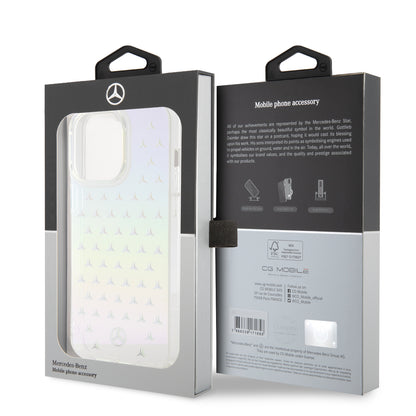Funda Mercedes-Benz Tornasol con Estrellas para iPhone 15 Pro Max | Original