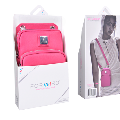 Cartera Forward Safiano Magenta Lila – Wallet para Mujer Premium