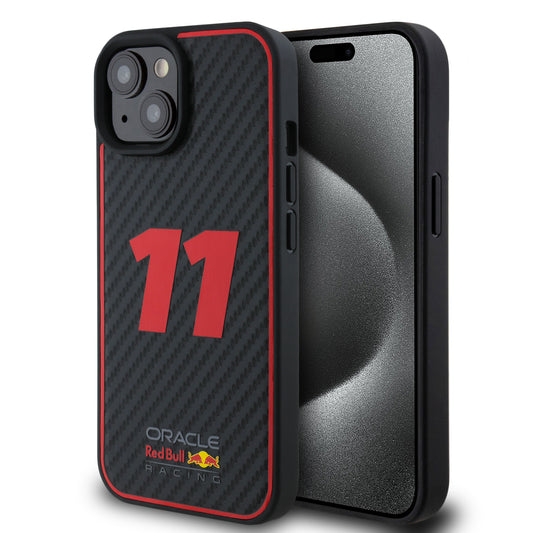 Case RedBull MagSafe Tipo F Carbono para iPhone 15 - Negro | Máxima Protección y Estilo