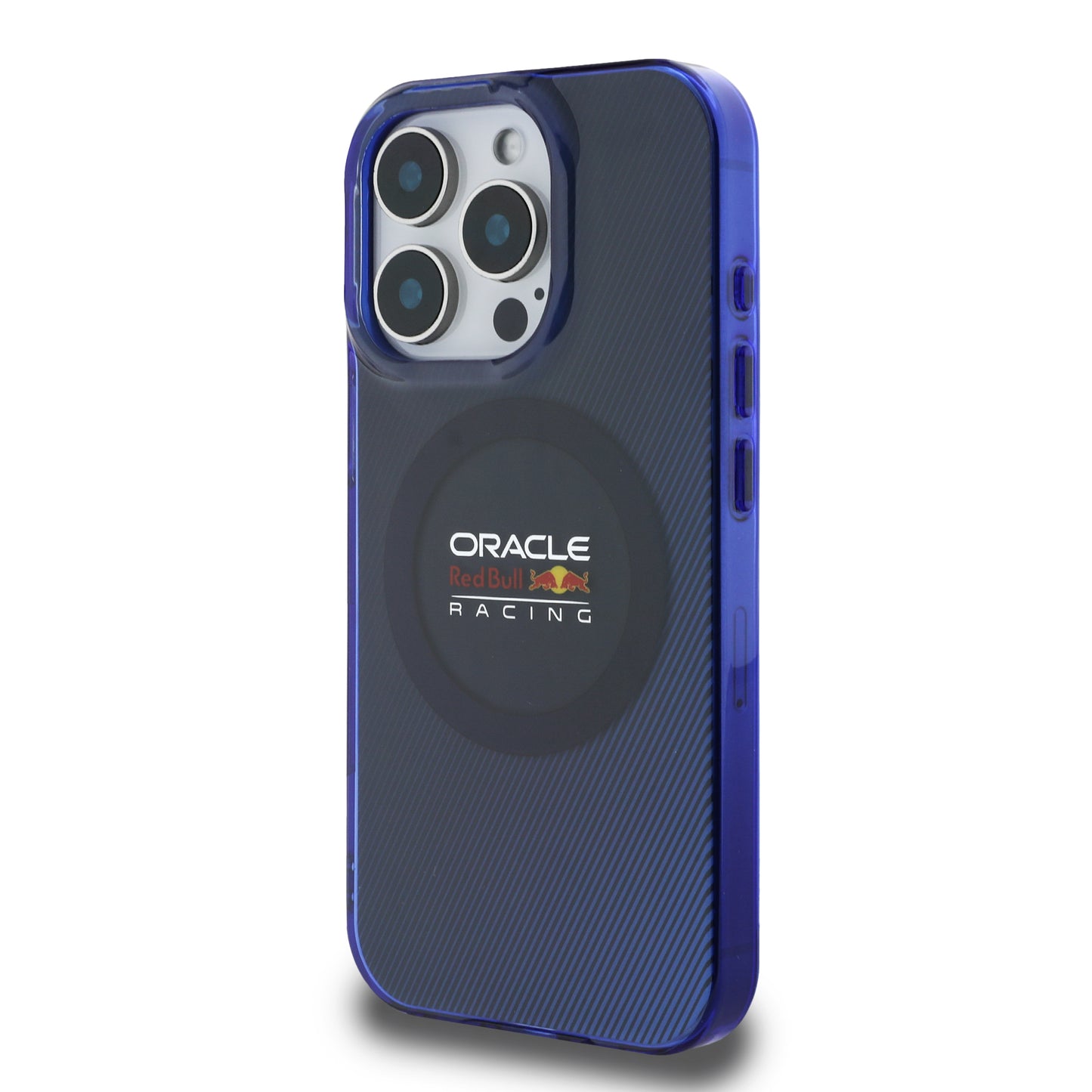 Funda Red Bull Logo Clásico MagSafe para iPhone 15 Pro Azul | Estilo Deportivo