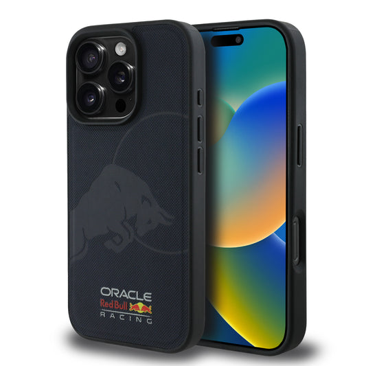 Funda Red Bull Toro MagSafe para iPhone 16 Pro Azul | Diseño Deportivo