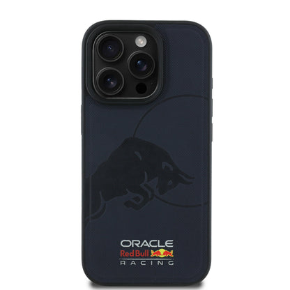 Funda Red Bull Toro MagSafe para iPhone 16 Pro Azul | Diseño Deportivo
