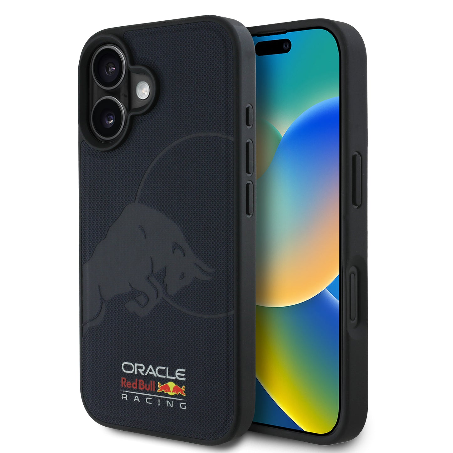 Funda Red Bull Toro MGSF para iPhone 16 Azul