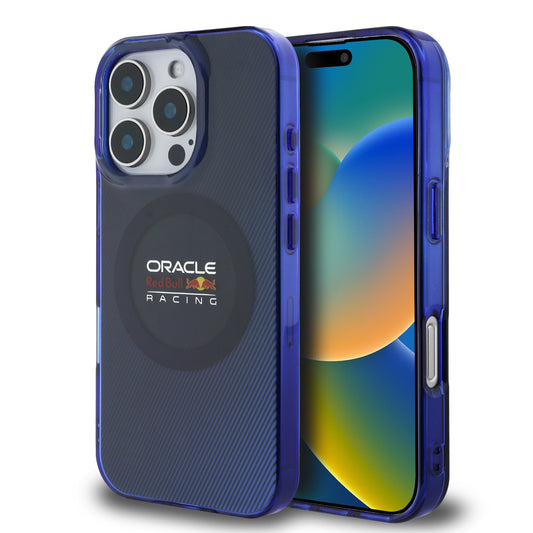 Funda Red Bull Logo Clásico para iPhone 16 Pro Max Azul