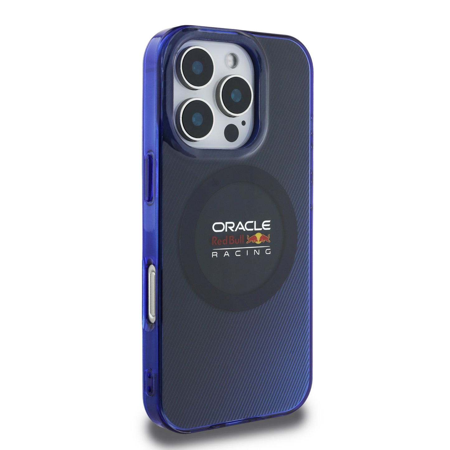 Funda Red Bull Logo Clásico para iPhone 16 Pro Max Azul