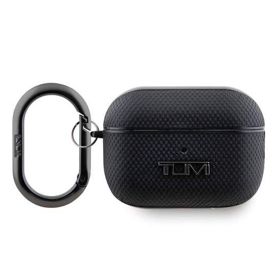Estuche TUMI de Cuero Negro para AirPods Pro 2 | Protección Premium y Estilo