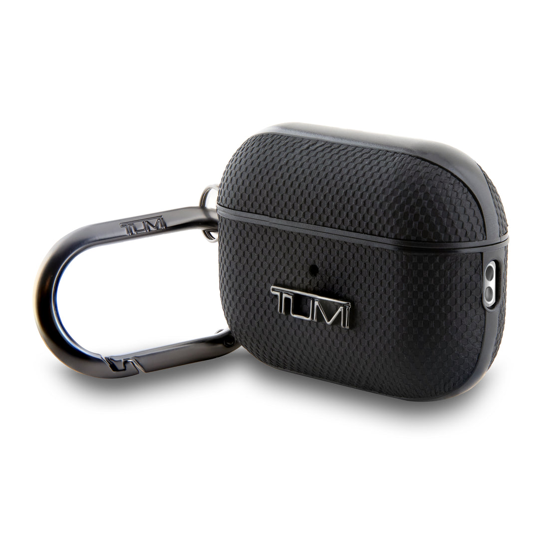 Estuche TUMI de Cuero Negro para AirPods Pro 2